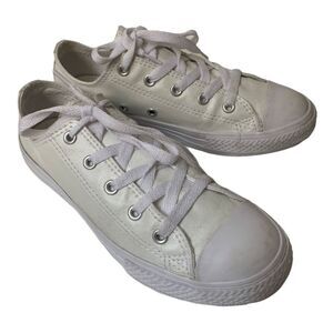 Converse All Star Kids Size 2 Metallic Sneakers